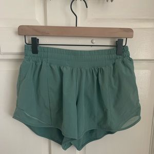 Green Lulu shorts